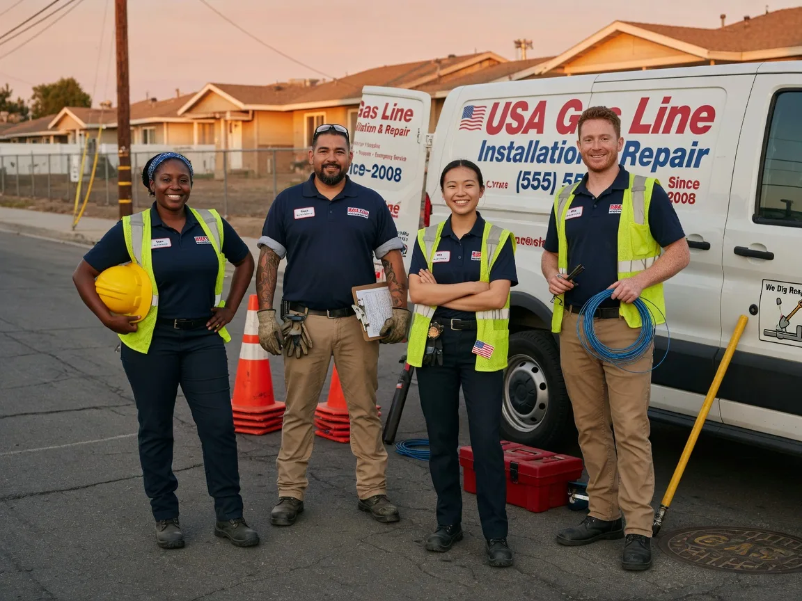 Gas Line Installation company in Luzerne, PA